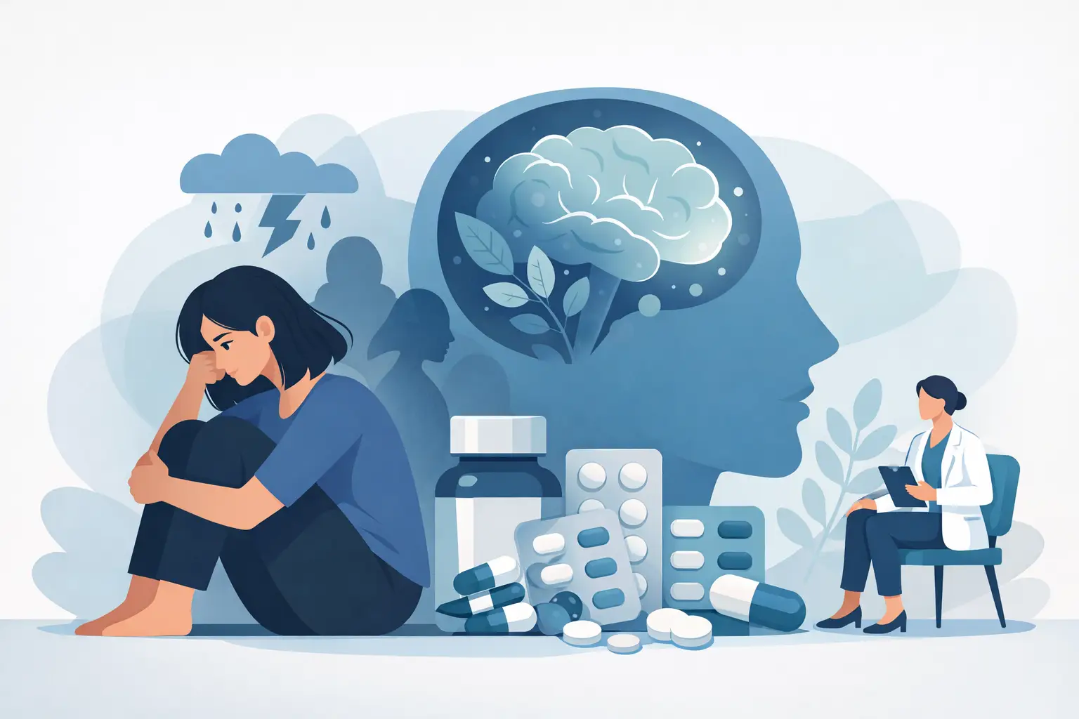 Tratamiento farmacológico ansiedad: qué esperar