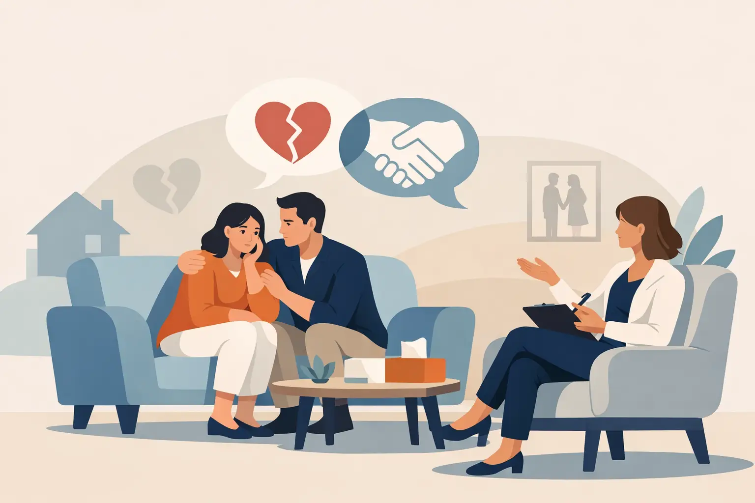 Terapia psicológica para parejas: cuándo ayuda