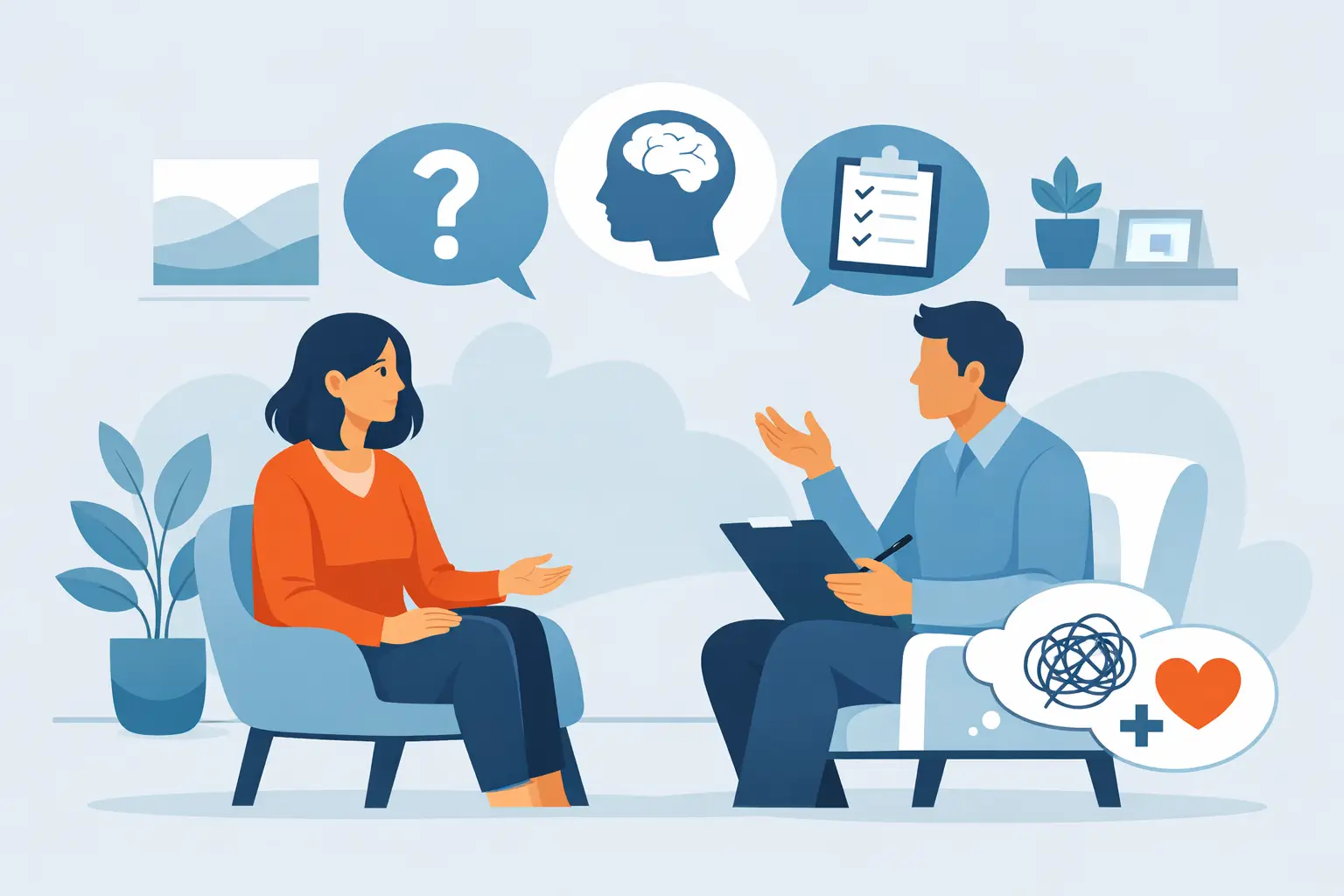 Preguntas para primera consulta de salud mental